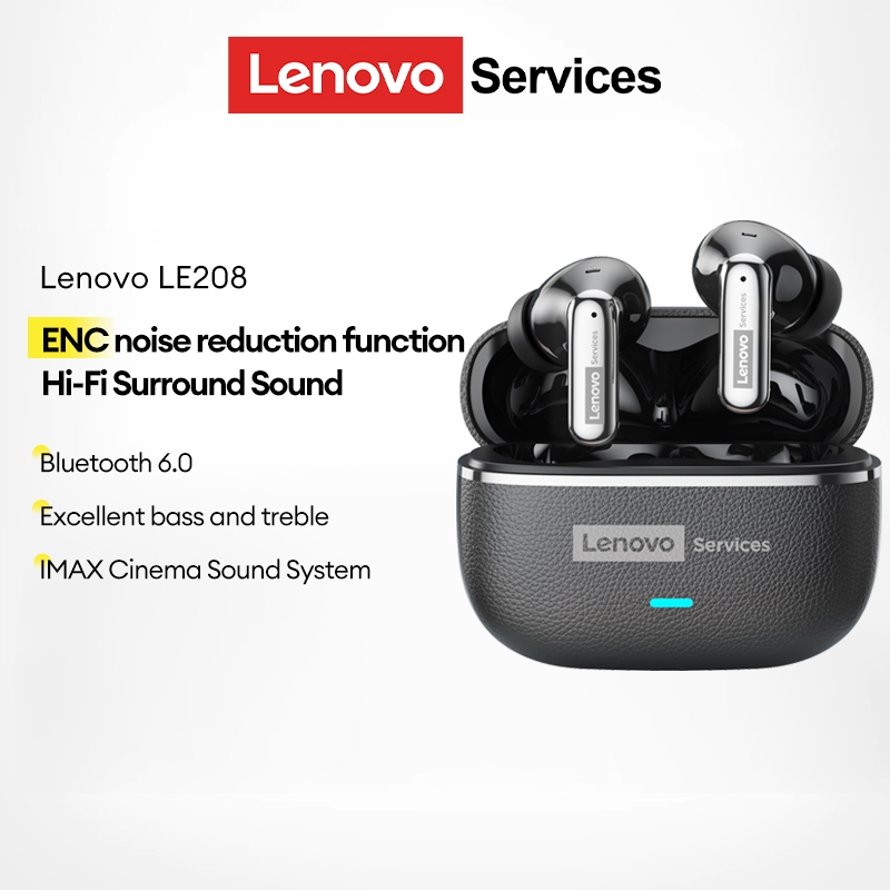 Fones De Ouvido Para Jogos Lenovo LE208 E Bluetooth Com Baixa Latência IPX5 À Prova D’água Qualidade De Som HiFi Fones De Ouvido Para Jogos Lenovo LE208 E Bluetooth Com Baixa Latência IPX5 À Prova D’água Qualidade De Som HiFi