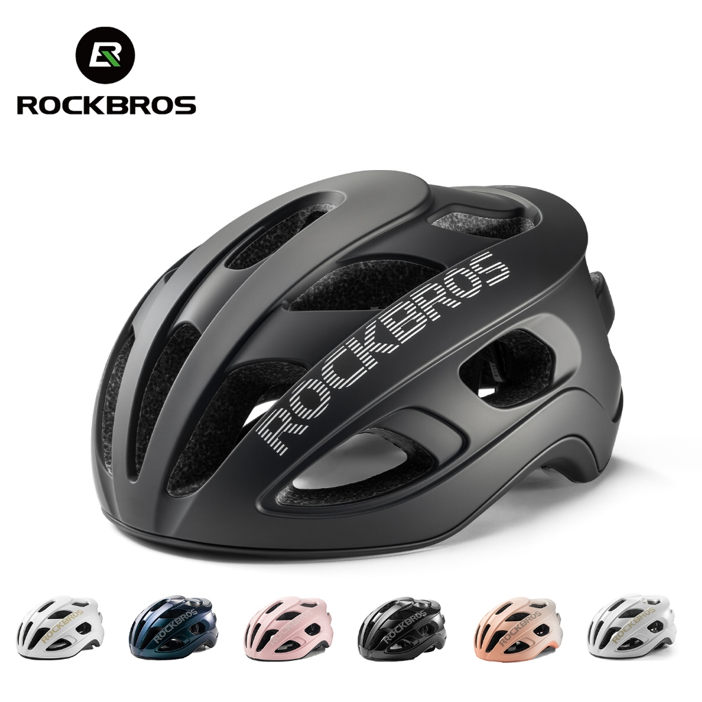 ROCKBROS Capacete De Bicicleta Leve Segurança Integrado Ajustável MTB De Estrada Respirável Ciclismo ROCKBROS Capacete De Bicicleta Leve Segurança Integrado Ajustável MTB De Estrada Respirável Ciclismo