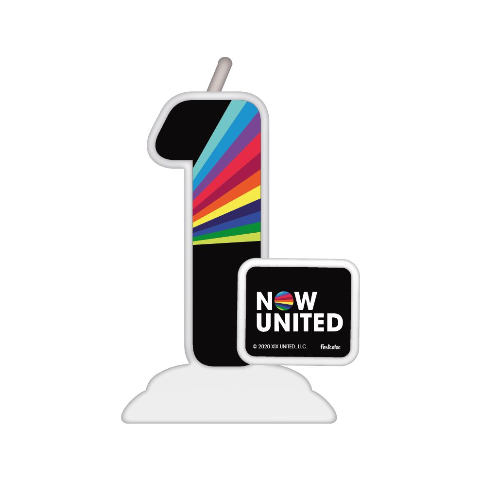 Vela Temática Festa Now United N°1 – 01 Unidade – Festcolor – Rizzo Festas Vela Temática Festa Now United N°1 – 01 Unidade – Festcolor – Rizzo Festas
