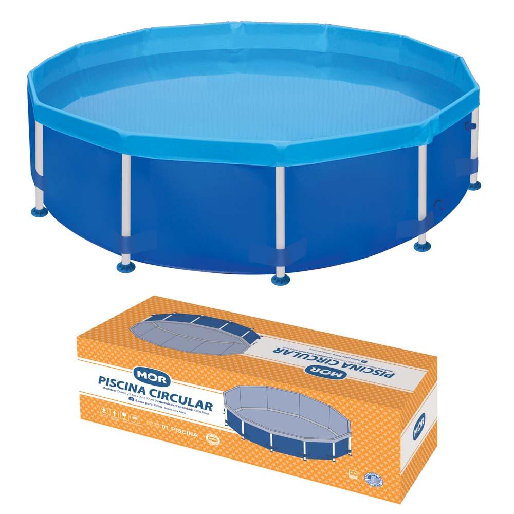 Piscina Redonda 4500 Litros Estruturada Mor Piscina Redonda 4500 Litros Estruturada Mor