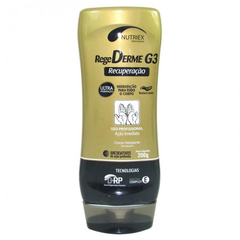 Creme Hidratante RegeDERM G3 Bisnaga 120 ML NUTRIEX Creme Hidratante RegeDERM G3 Bisnaga 120 ML NUTRIEX