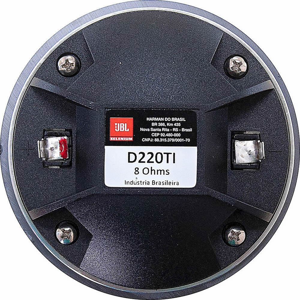 Driver JBL D220ti Titanio – 80W Rms 8 Ohms JBL Selenium Driver JBL D220ti Titanio – 80W Rms 8 Ohms JBL Selenium