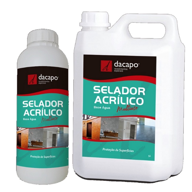 Impermeabilizante/Selador Acrilico Dacapo 1,0L – B.Agua Impermeabilizante/Selador Acrilico Dacapo 1,0L – B.Agua