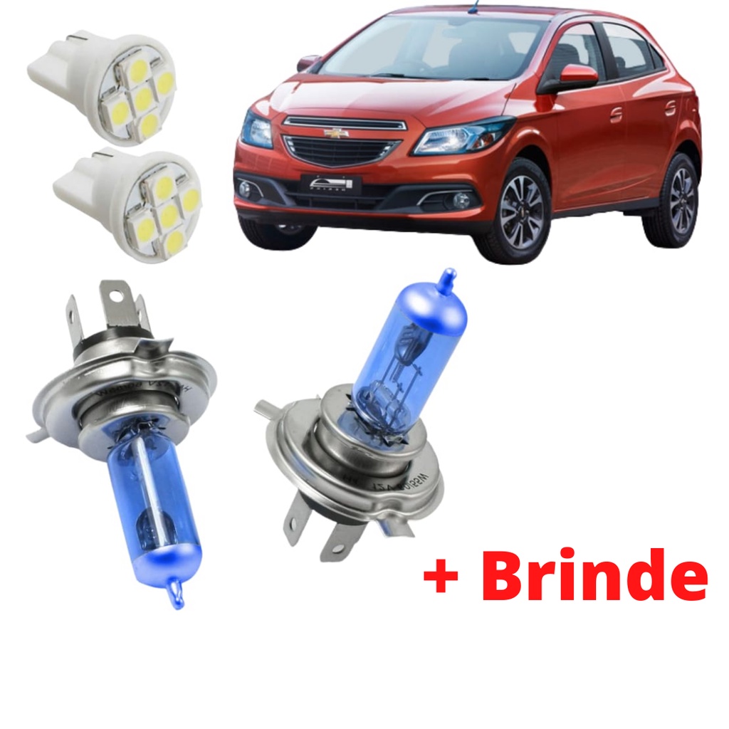Kit Lampada Farol Super Branca Onix Prisma 2012 2013 2014 2015 2016 2017 2018 COM BRINDE Kit Lampada Farol Super Branca Onix Prisma 2012 2013 2014 2015 2016 2017 2018 COM BRINDE