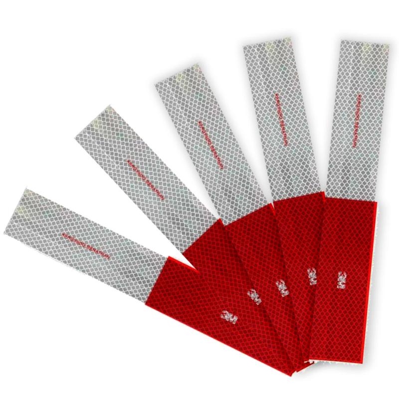 Fita Refletiva Lateral Lado Direito 30 CM Kit com 5 Peças 3M Fita Refletiva Lateral Lado Direito 30 CM Kit com 5 Peças 3M