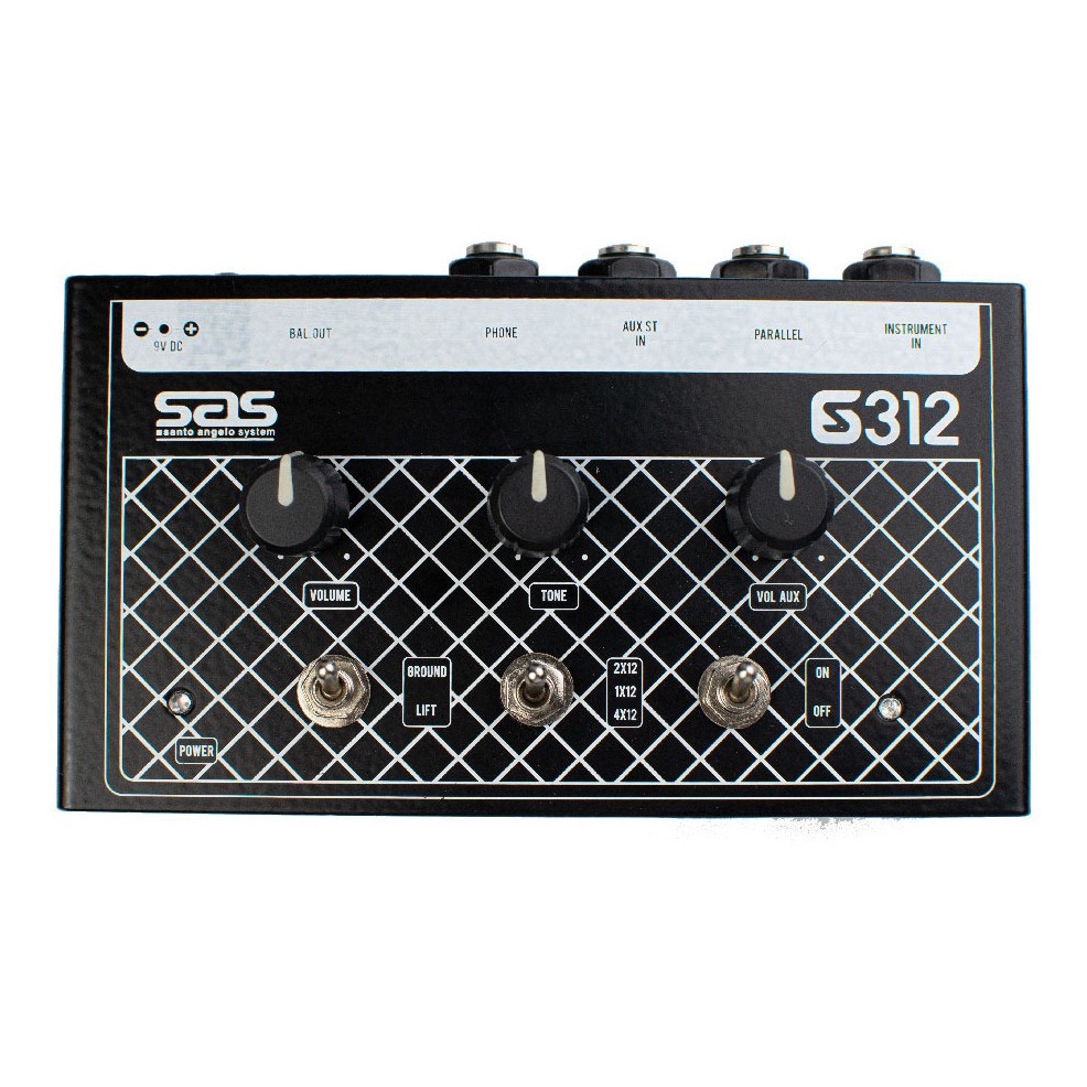 Pedal Simulador De Gabinete Amplificador Santo Angelo Gs312