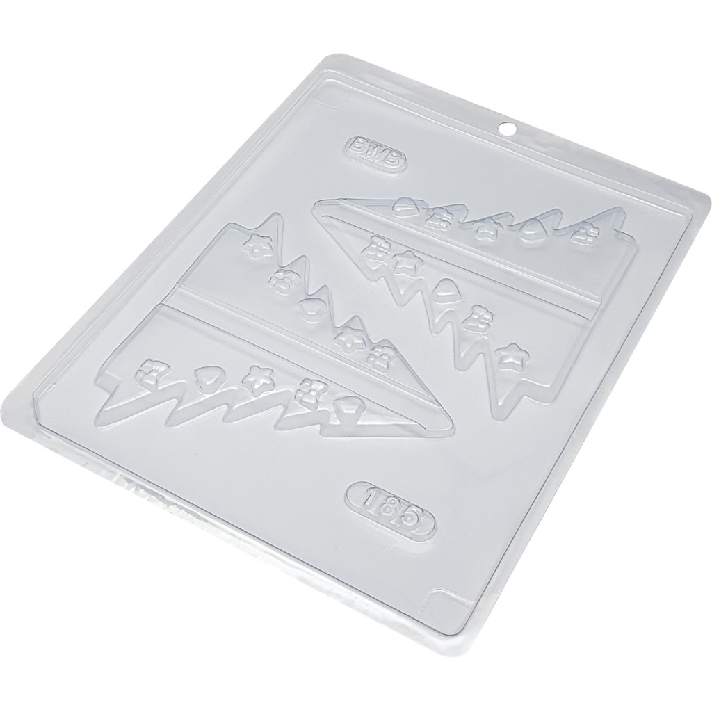 1~10 Forma Simples Árvore De Natal185(i1)em Acetato BWB Para Bombom e Doces Para Natal e Festas Natalinas 1~10 Forma Simples Árvore De Natal185(i1)em Acetato BWB Para Bombom e Doces Para Natal e Festas Natalinas