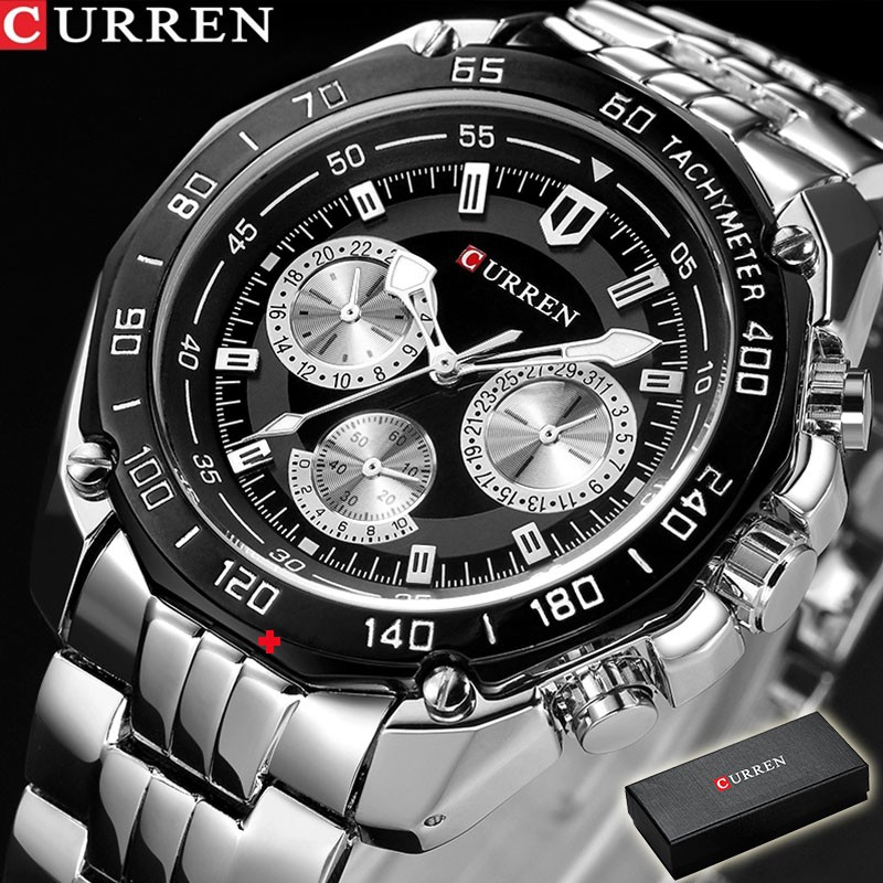 Curren Relógios Homens Top Marca De Luxo Moda Casual Quartz 8077 Curren Relógios Homens Top Marca De Luxo Moda Casual Quartz 8077