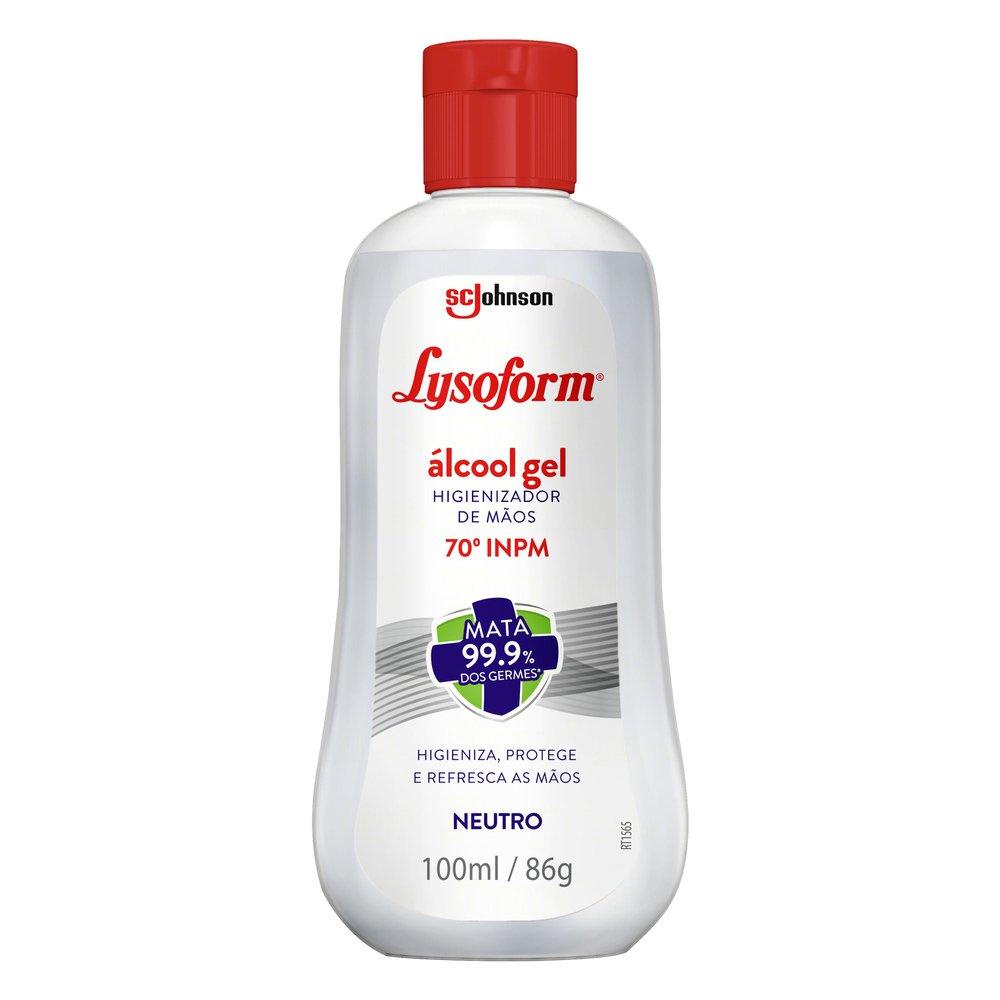 Álcool em Gel Lysoform Higienizador para as Mãos Neutro 100ml Álcool em Gel Lysoform Higienizador para as Mãos Neutro 100ml