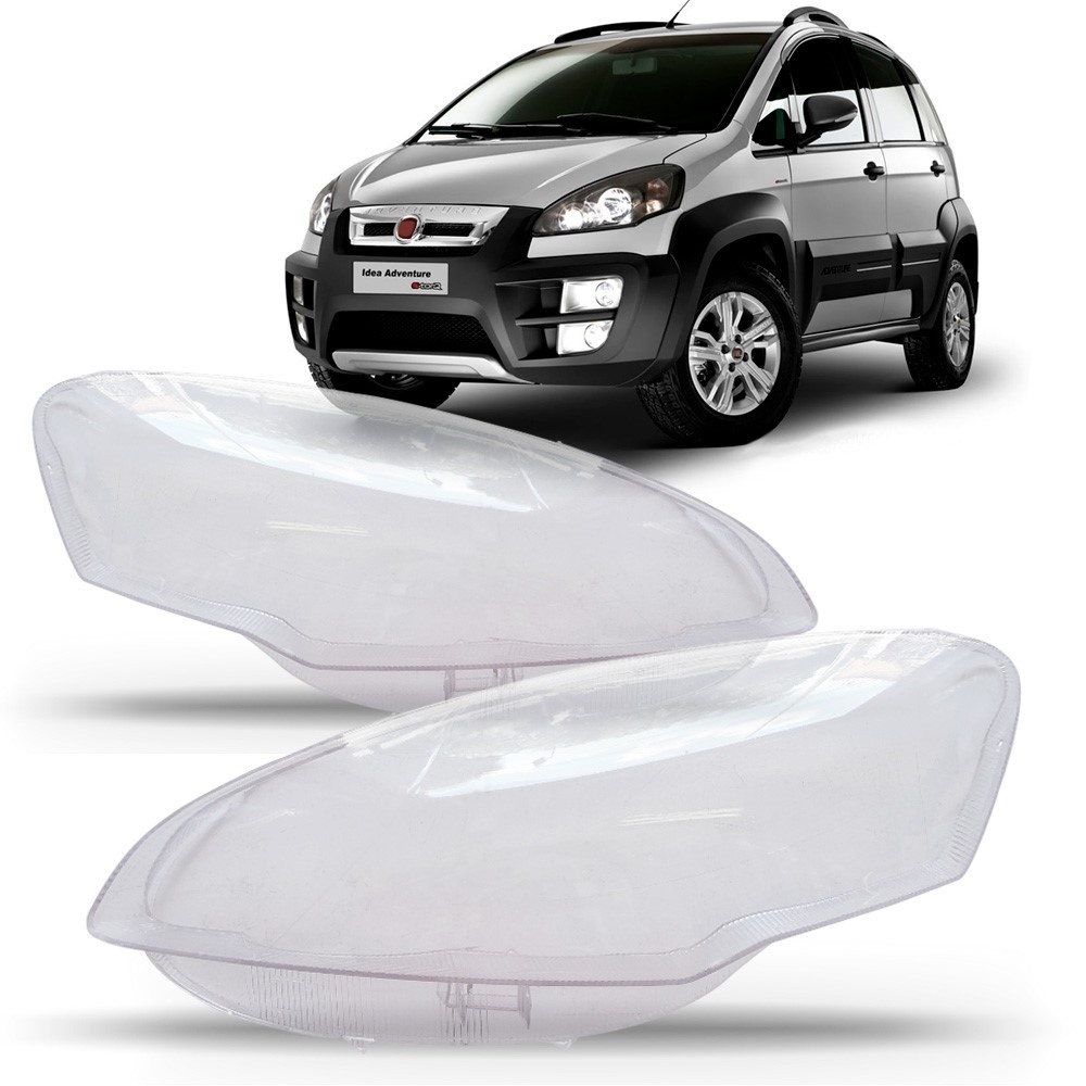 PAR LENTE FAROL FIAT IDEA 2011 2012 2013 2014 2015 PAR LENTE FAROL FIAT IDEA 2011 2012 2013 2014 2015