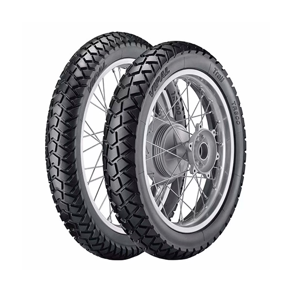Par Pneu Vipal 60/100-17 e 80/100-14 TR300 Biz 100 125 Pop 100 110i Jet 50 Par Pneu Vipal 60/100-17 e 80/100-14 TR300 Biz 100 125 Pop 100 110i Jet 50