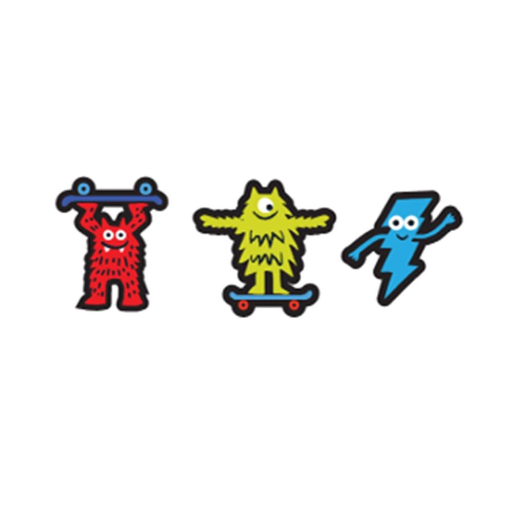 Jibbitz™ crocs monstros – 3 pack unico Jibbitz™ crocs monstros – 3 pack unico