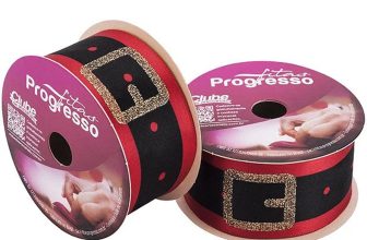 Fita de Cetim - Cor 001 - Cinto Noel - Rolo 10 M - 1 unidade - Ribbons vendido por Rizzo Distribuidora