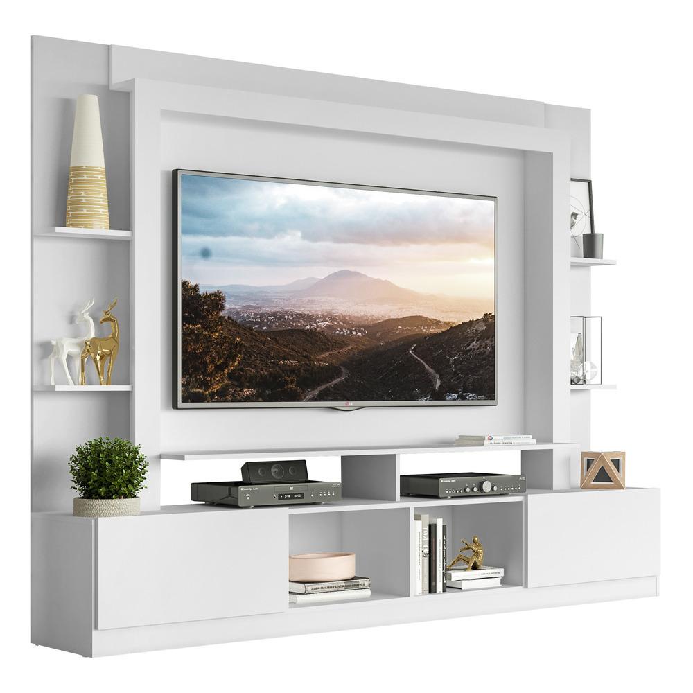 Estante para TV até 65″ Multimóveis Oslo FG3395 Branca Estante para TV até 65″ Multimóveis Oslo FG3395 Branca