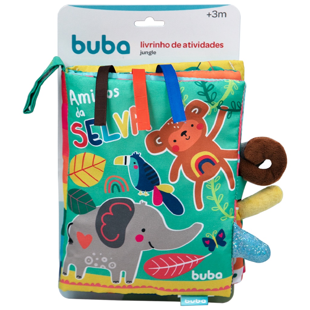 Livrinho de Atividades Jungle Amigos da Selva 15343 Buba Livrinho de Atividades Jungle Amigos da Selva 15343 Buba