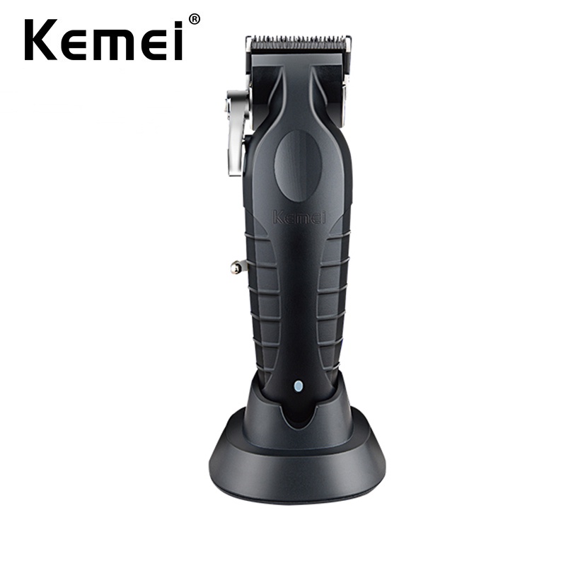 Kemei Máquina De Cortar Cabelo Sem Fio De Precisão Profissional Fade Recarregável De 2500mAh Para Barbearia Kemei Máquina De Cortar Cabelo Sem Fio De Precisão Profissional Fade Recarregável De 2500mAh Para Barbearia
