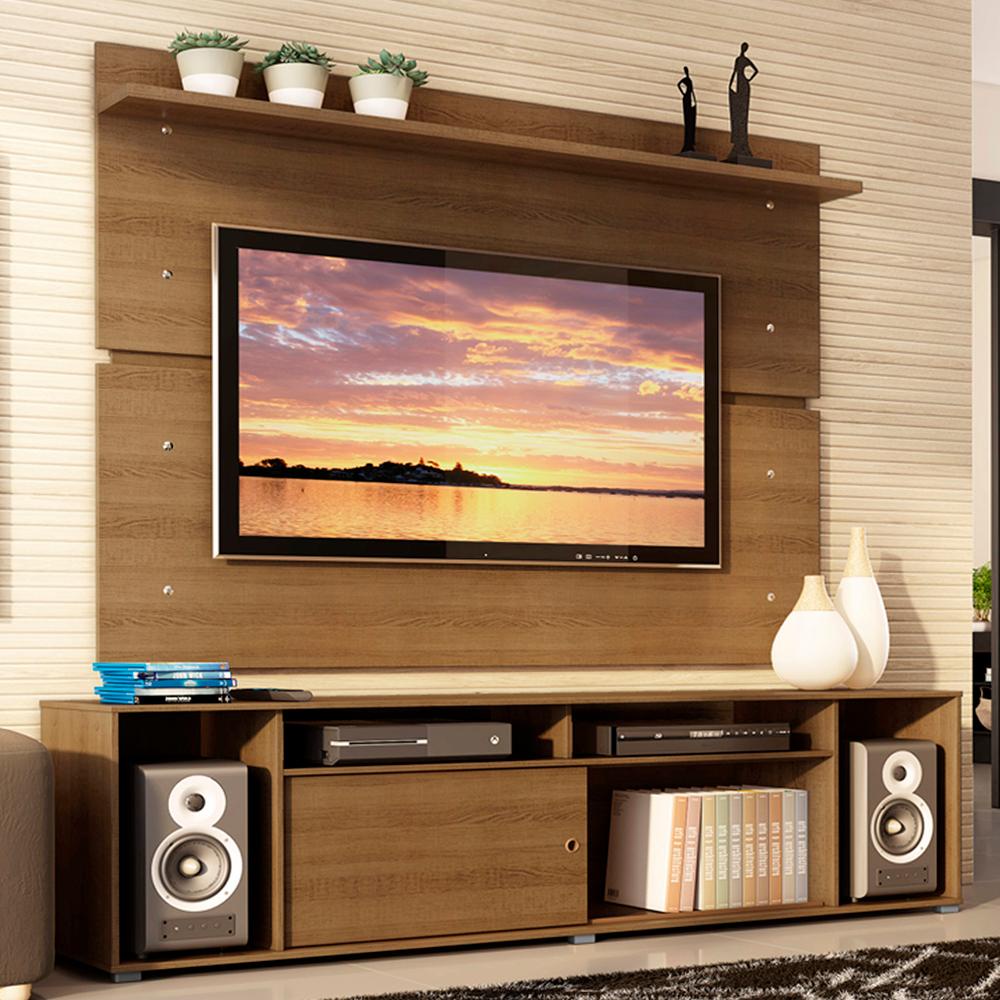 Rack Madesa Cancun e Painel para TV até 65 Polegadas – Rustic Rack Madesa Cancun e Painel para TV até 65 Polegadas – Rustic