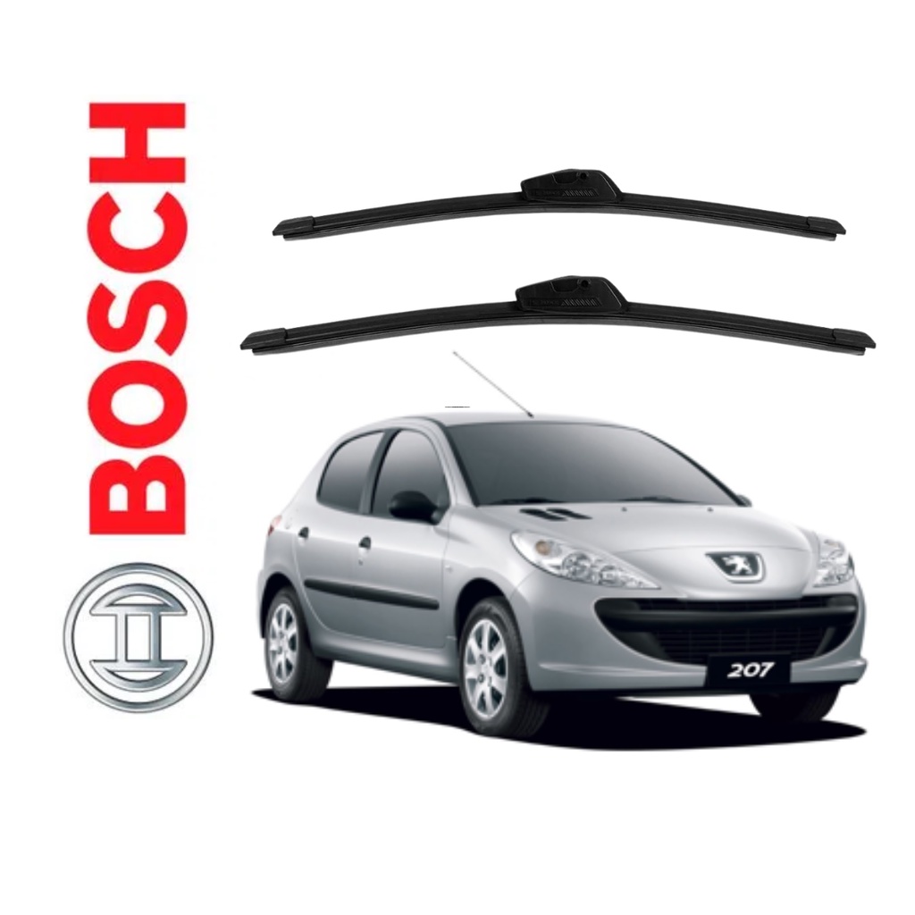 Par Palheta Limpador Parabrisa Dianteiro Peugeot 207 Bosch 2008 2009 2010 2011 2012 2013 2014 Par Palheta Limpador Parabrisa Dianteiro Peugeot 207 Bosch 2008 2009 2010 2011 2012 2013 2014