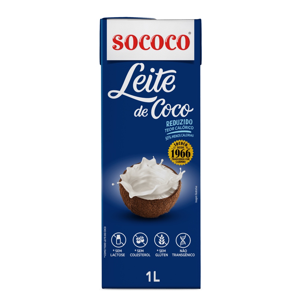 Leite De Coco RTC TP – Sococo 1L Leite De Coco RTC TP – Sococo 1L