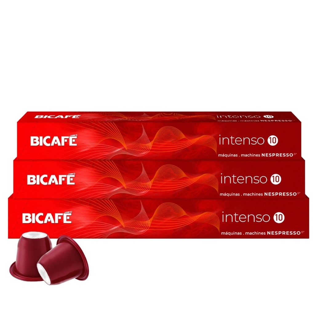 Kit 30 Cápsulas de Café Bicafé Red Intenso Compativel Maquinas Nespresso Kit 30 Cápsulas de Café Bicafé Red Intenso Compativel Maquinas Nespresso