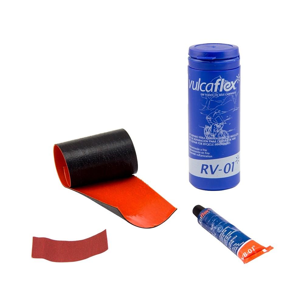 Kit Remendo Reparo Pneu VulcaFlex Kit Remendo Reparo Pneu VulcaFlex