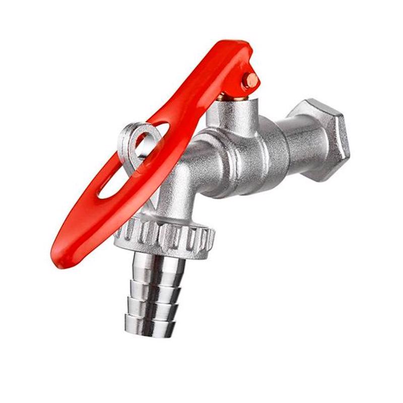 Torneira Esfera Jardim Porta Cadeado Niquelada Bic 1/2Pol. Metal Anti Vandalismo Segurança Uso Geral Torneira Esfera Jardim Porta Cadeado Niquelada Bic 1/2Pol. Metal Anti Vandalismo Segurança Uso Geral
