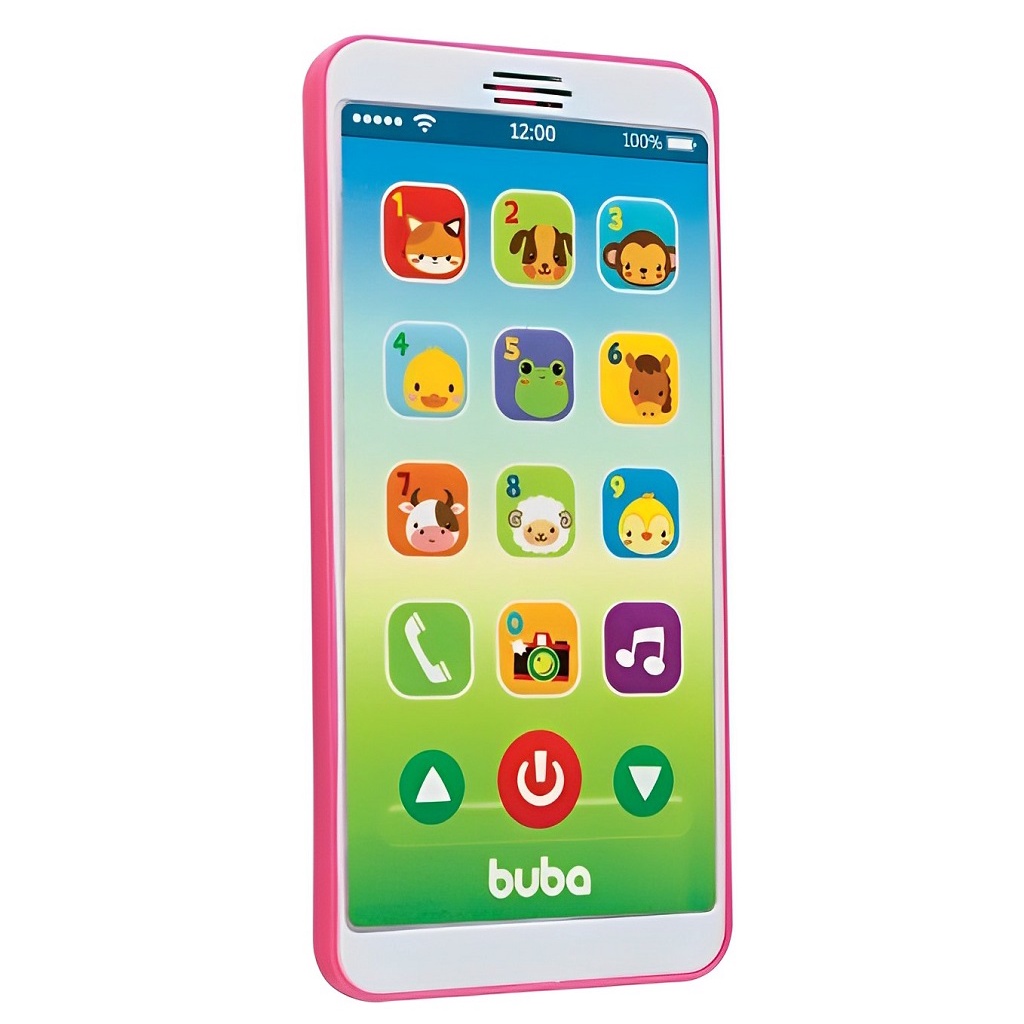 Brinquedo Celular Baby Phone Rosa 6842 – Buba Brinquedo Celular Baby Phone Rosa 6842 – Buba