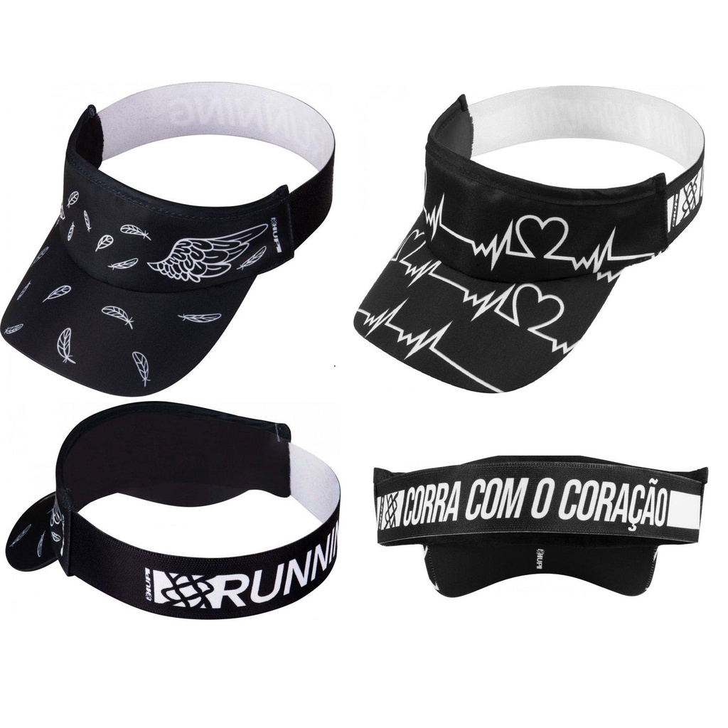 Viseira Para Corrida E Triathlon HUPI – Kit 02 Viseiras Asas Viseira Para Corrida E Triathlon HUPI – Kit 02 Viseiras Asas