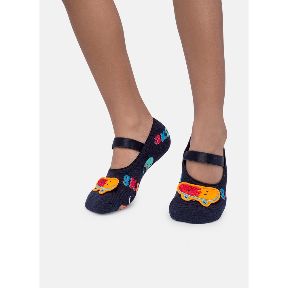 Meia Sapatilha com Aplique Infantil Skate – Puket Meia Sapatilha com Aplique Infantil Skate – Puket