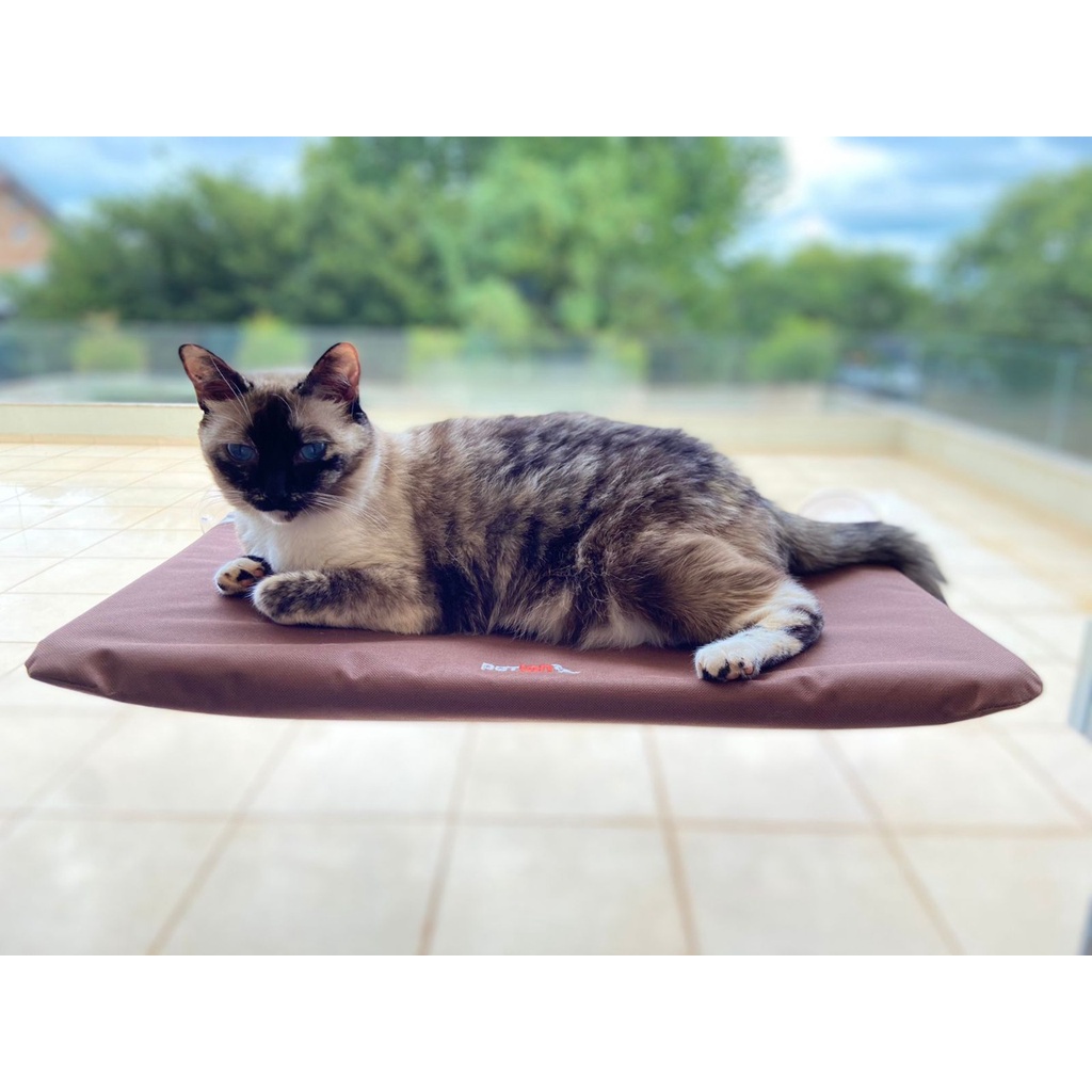 CAMA DE JANELA PARA GATOS PETLON – MARROM CAMA DE JANELA PARA GATOS PETLON – MARROM