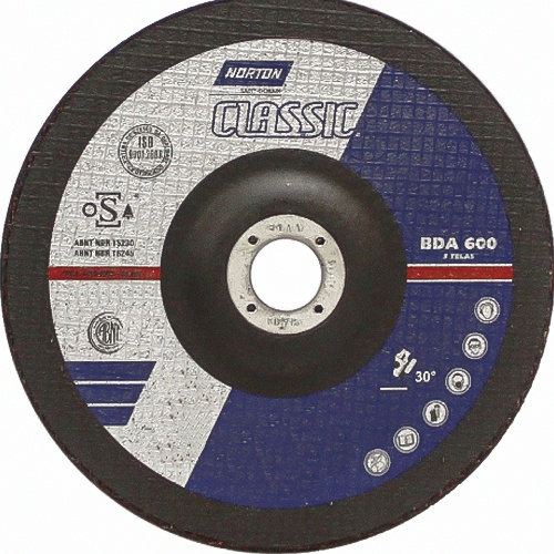 Disco Desbaste Classic 115×6,4×22,23mm Bda600 Norton