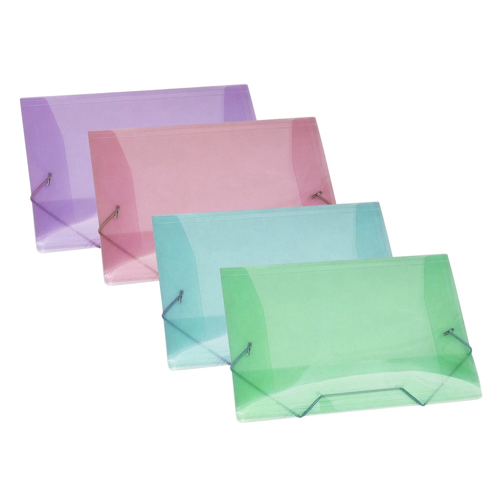 Pasta Com Aba Elástica Ofício S/lombo Candy Color A4 Material Escolar Organizador Escritório Pasta Com Aba Elástica Ofício S/lombo Candy Color A4 Material Escolar Organizador Escritório