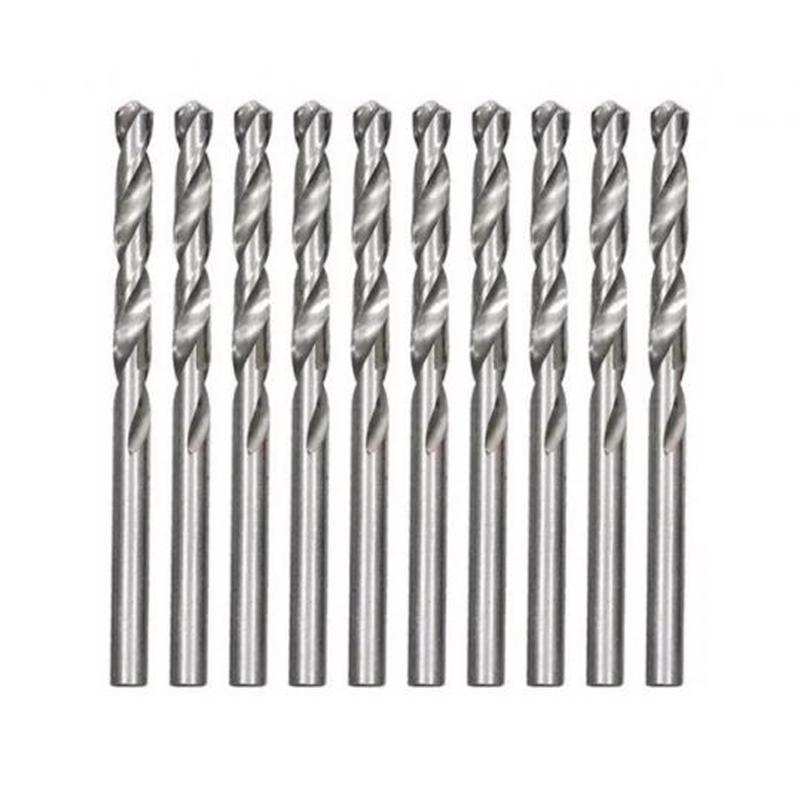 Jogo Brocas Aço Rápido 10 Unidades 2,5mm Mtx Para Metal Plástico E Madeira Jogo Brocas Aço Rápido 10 Unidades 2,5mm Mtx Para Metal Plástico E Madeira