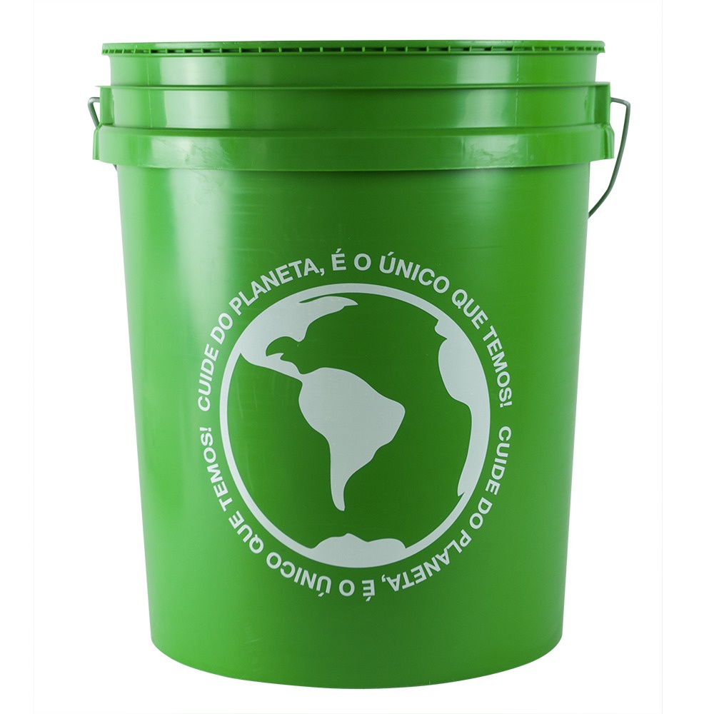 Balde multiuso com capacidade de 20 litros – Rotterman (Verde) Balde multiuso com capacidade de 20 litros – Rotterman (Verde)