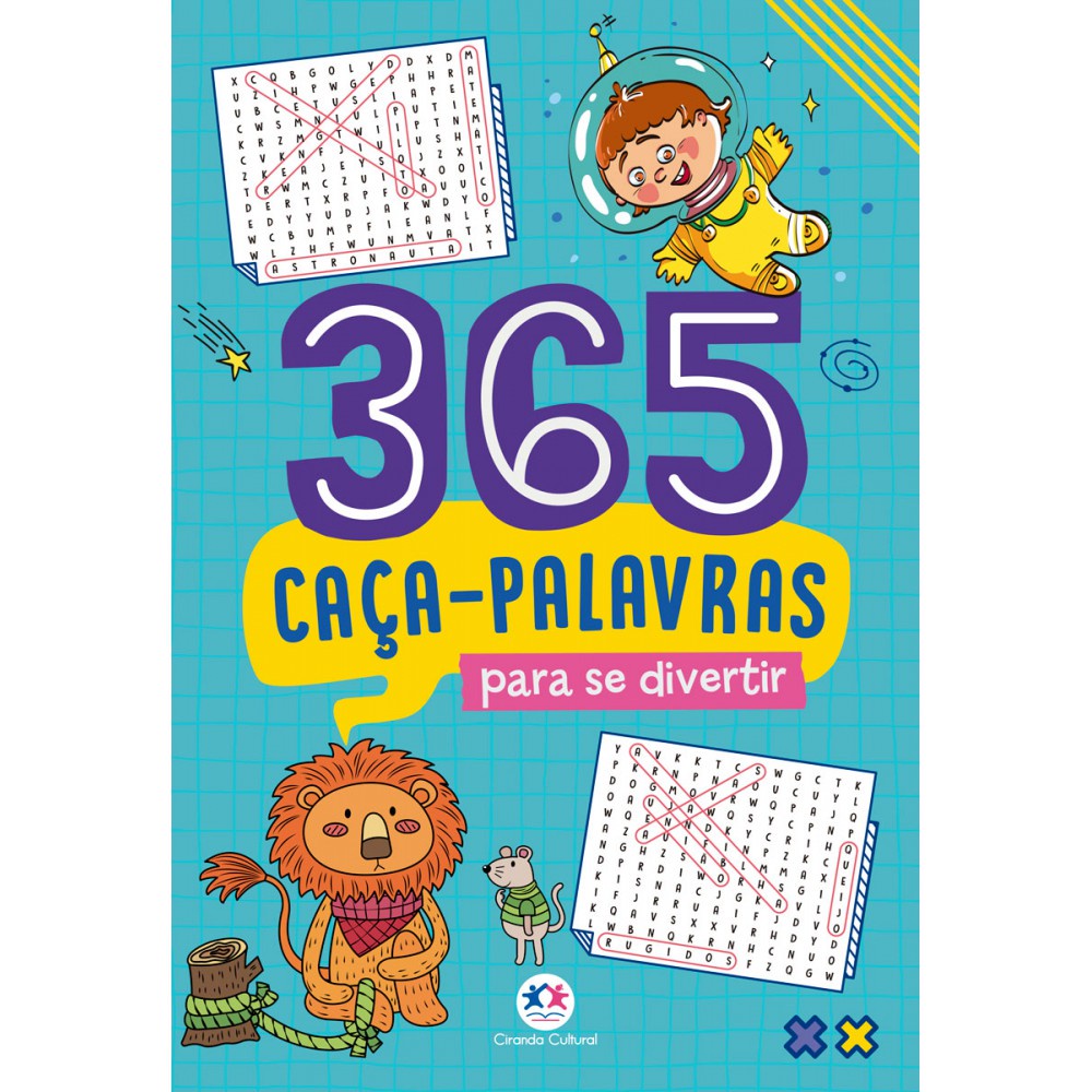 Livro 365 caça-palavras para se divertir Livro 365 caça-palavras para se divertir