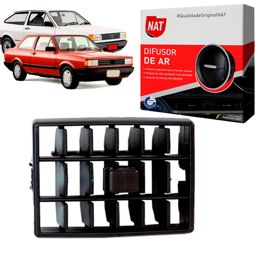Difusor Saida De Ar Gol Voyage Parati Saveiro 1988 Até 1995 Difusor Saida De Ar Gol Voyage Parati Saveiro 1988 Até 1995