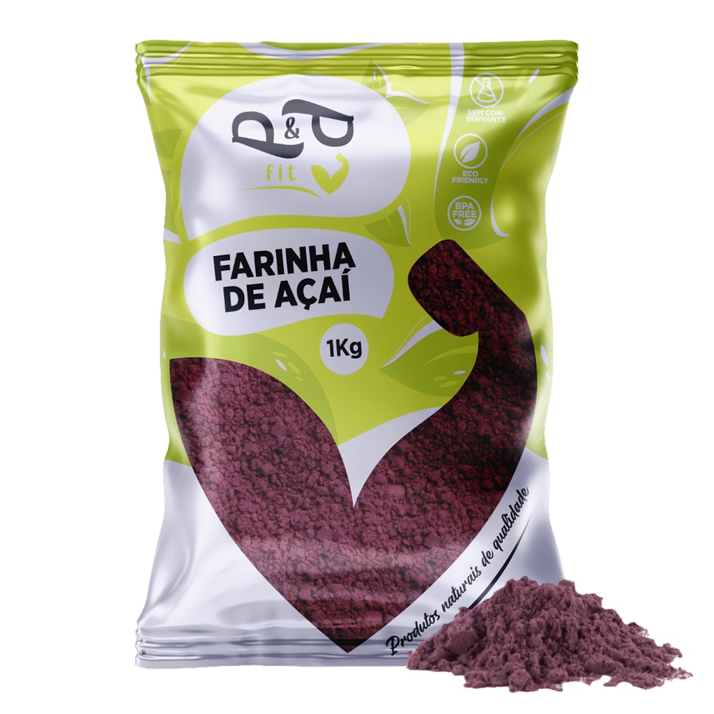Açaí em Pó / Farinha de Açaí 1Kg – P&P Açaí em Pó / Farinha de Açaí 1Kg – P&P