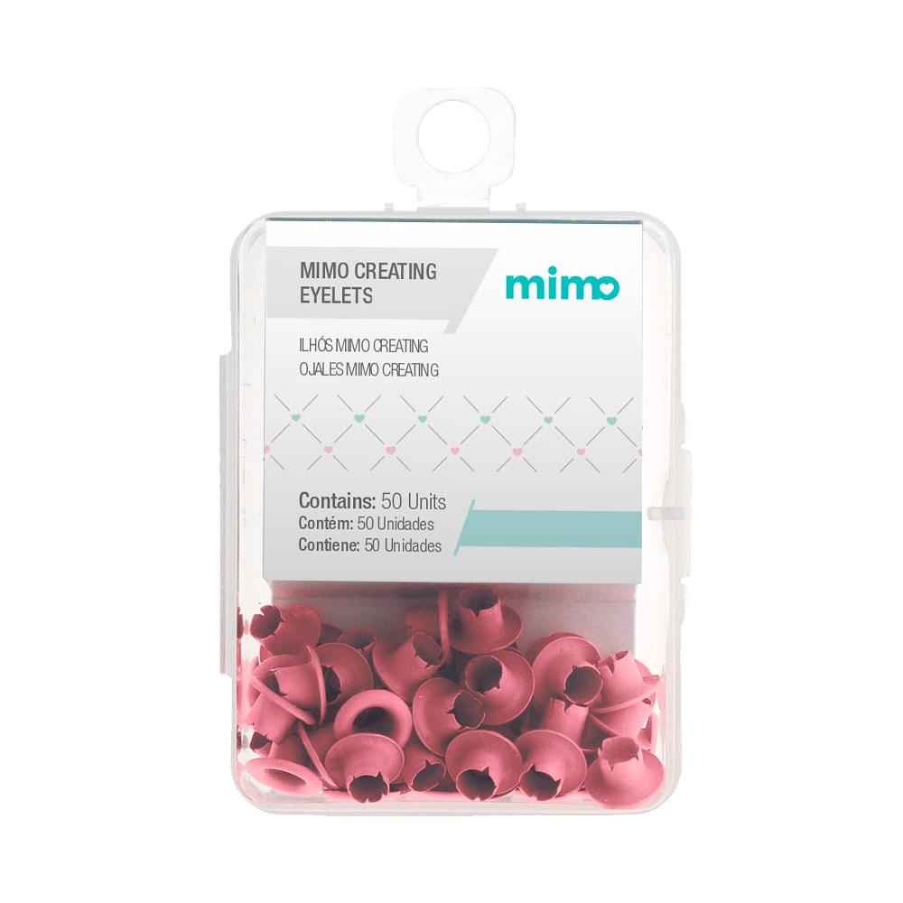 Ilhós Mimo Creating – Redondo – Rosa Iogurte – 4,5 mm – 50 Unids Ilhós Mimo Creating – Redondo – Rosa Iogurte – 4,5 mm – 50 Unids