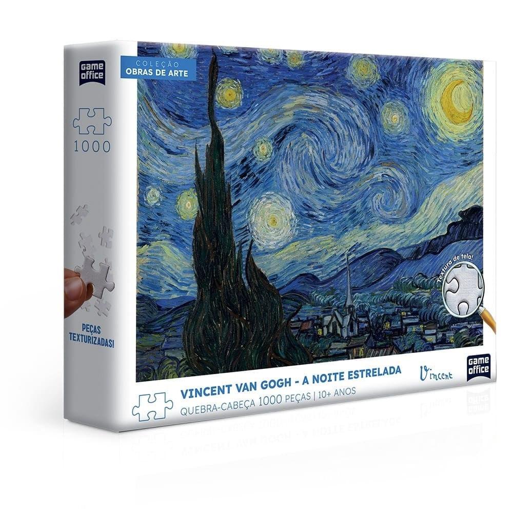 Quebra Cabeça Vincent Van Gogh A Noite Estrelada Combo 1000 Peças – Toyster Quebra Cabeça Vincent Van Gogh A Noite Estrelada Combo 1000 Peças – Toyster