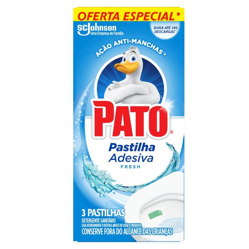 Pastilha Adesiva Pato Fresh 3un Pastilha Adesiva Pato Fresh 3un