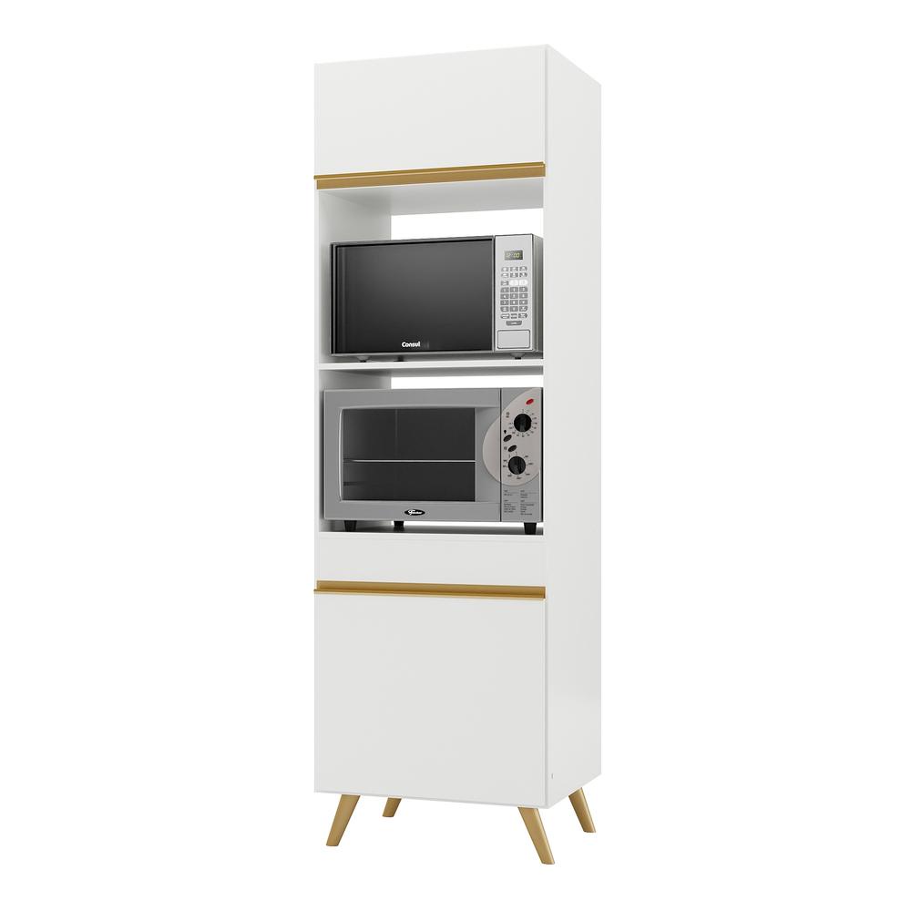 Paneleiro 2 Portas para Forno e Microondas Multimóveis Veneza GW FG3679 Branco Paneleiro 2 Portas para Forno e Microondas Multimóveis Veneza GW FG3679 Branco