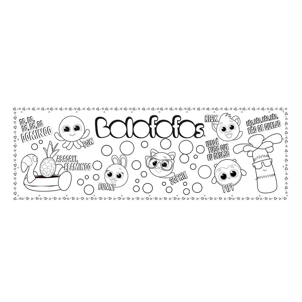 Bolofofos Tapete para Colorir – Fun Divirta-se Bolofofos Tapete para Colorir – Fun Divirta-se