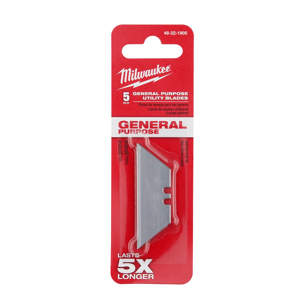 Lâmina Trapezoidal – Milwaukee C/ 5un – 48-22-1905 – Milwaukee Lâmina Trapezoidal – Milwaukee C/ 5un – 48-22-1905 – Milwaukee