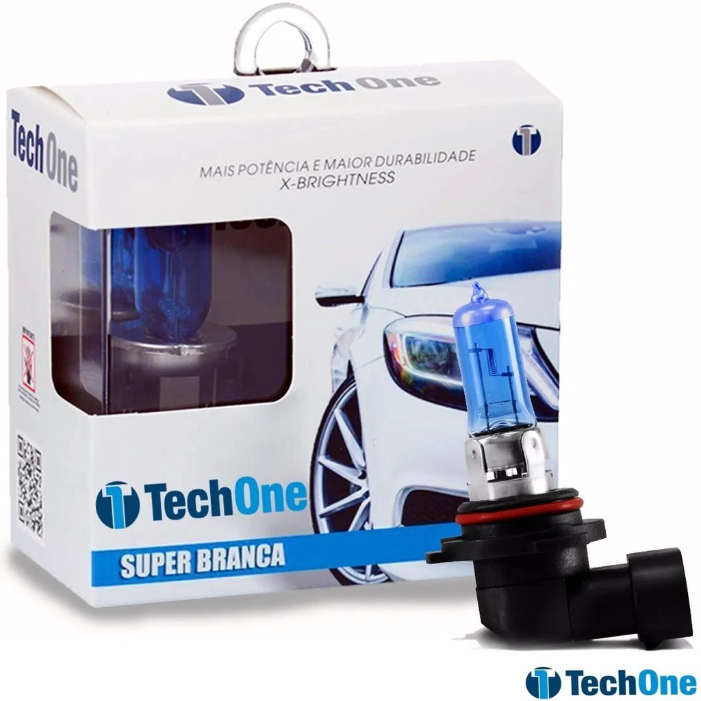 Par Lâmpadas Tech One SB H11 55W 12V 8500K Blister Par Lâmpadas Tech One SB H11 55W 12V 8500K Blister