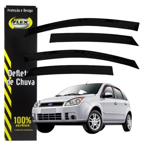 Defletor Calha de Chuva Fiesta Amazon Rocam 2002 2003 2004 2005 2006 a 2011 4 Portas Ecoflex Defletor Calha de Chuva Fiesta Amazon Rocam 2002 2003 2004 2005 2006 a 2011 4 Portas Ecoflex