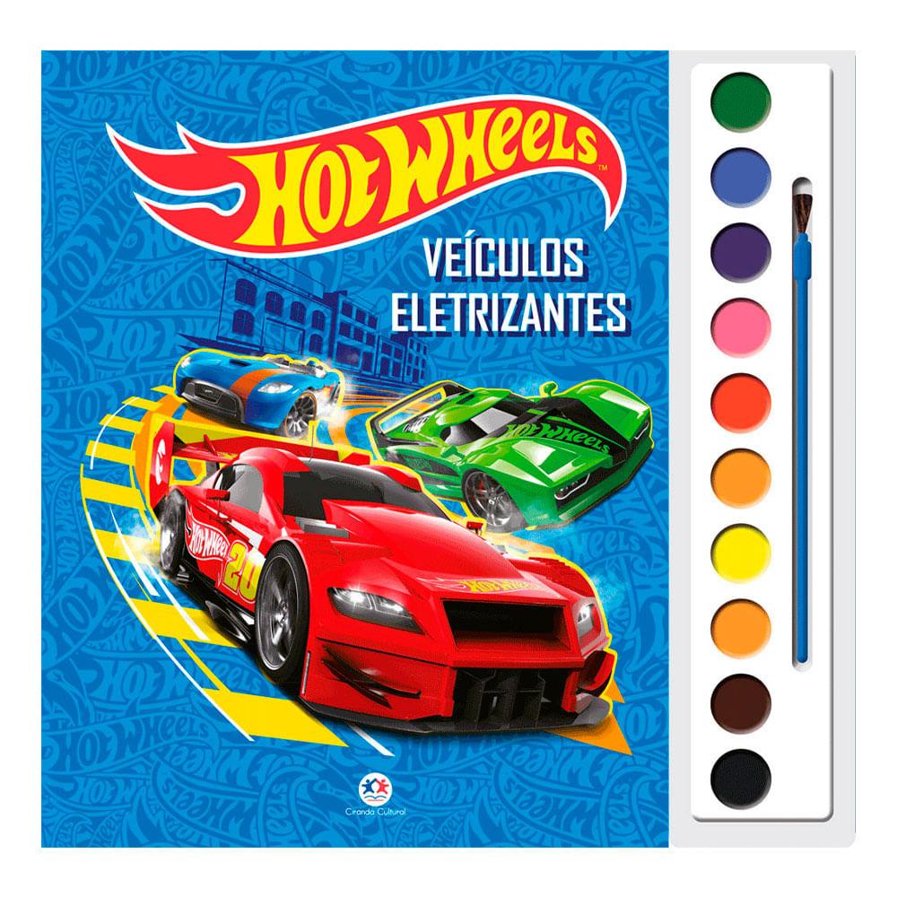 HOT WHEELS VEICULOS ELETRIZANTES AQUARELA HOT WHEELS VEICULOS ELETRIZANTES AQUARELA