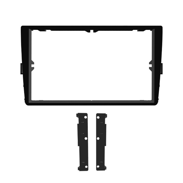 Moldura 8 Pioneer VW Novo Polo, Virtus 18/23, T-Cross 19/23, Nivus 20/23 – Black Piano – 5947 Moldura 8 Pioneer VW Novo Polo, Virtus 18/23, T-Cross 19/23, Nivus 20/23 – Black Piano – 5947