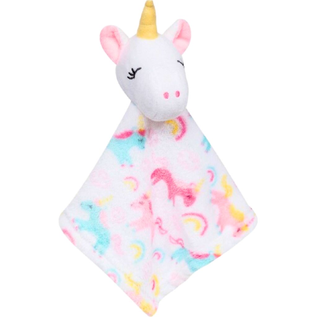 Naninha De Pelúcia Branco Unicórnio Para Bebê 11863 – BUBA Naninha De Pelúcia Branco Unicórnio Para Bebê 11863 – BUBA