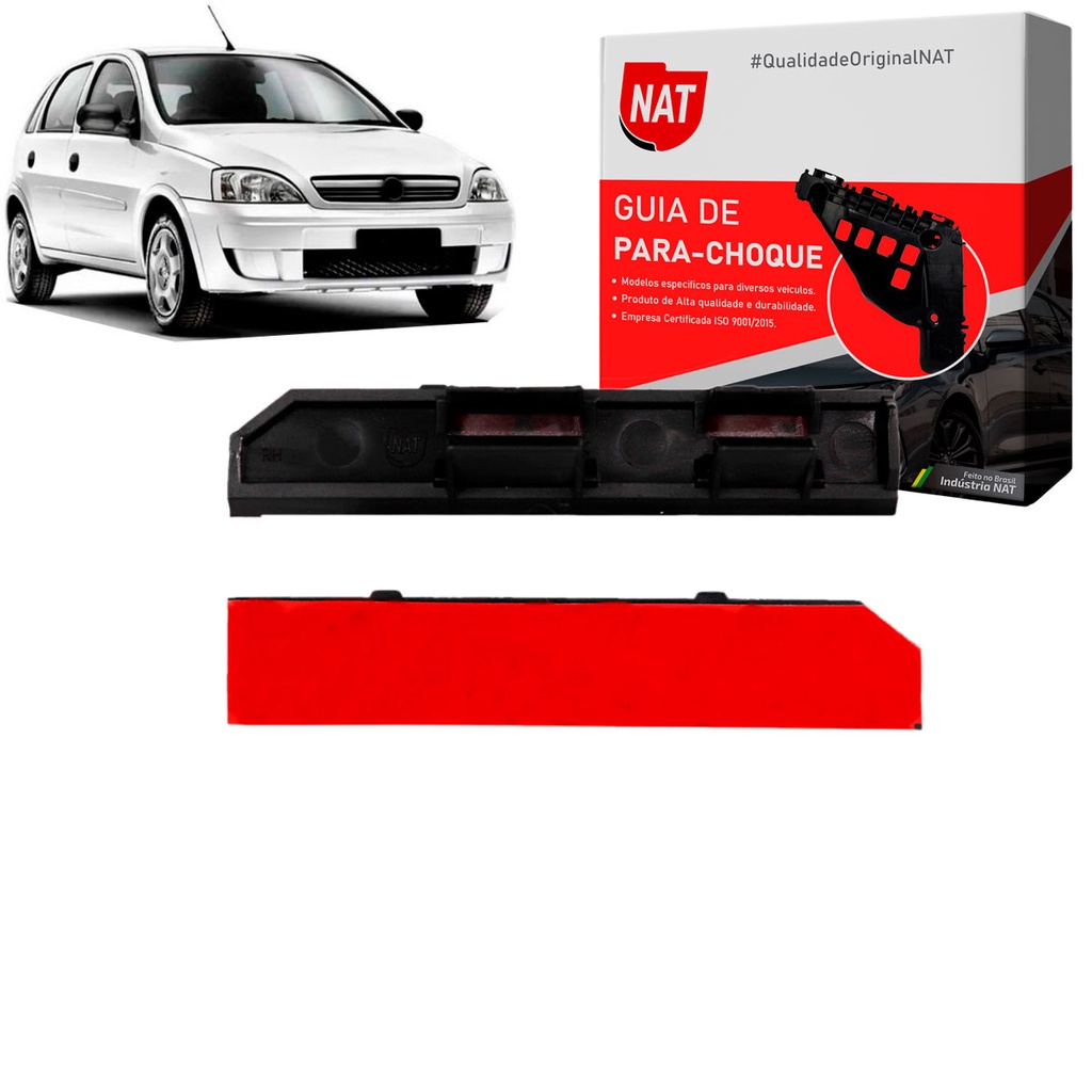 Par Suporte Parachoque Novo Corsa Hatch 2002 À 2012 Traseiro Par Suporte Parachoque Novo Corsa Hatch 2002 À 2012 Traseiro