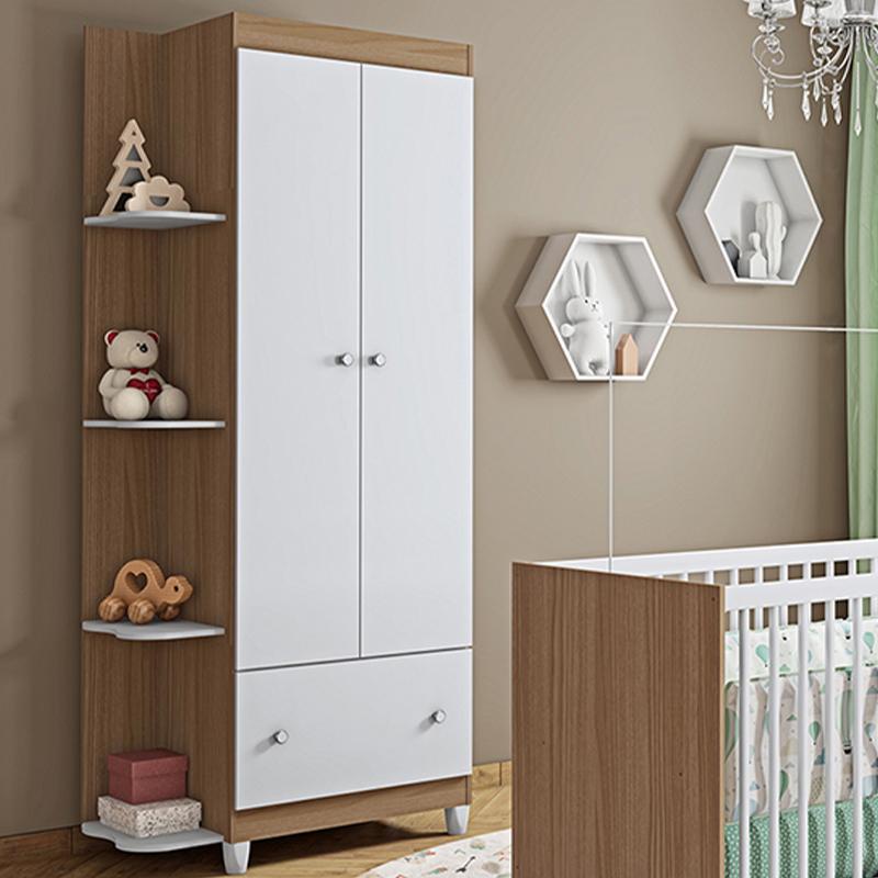 Guarda Roupa Quarto Infantil Gutti com 2 Portas e 1 Gaveta Guarda Roupa Quarto Infantil Gutti com 2 Portas e 1 Gaveta